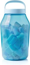 Tupperware Universal Jar 3L Translucent Blue Large Storage Container with Handle picture