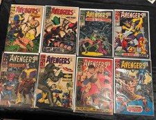 Avengers #33 37 38 39 40 46 49 51 Marvel Silver Age Lot Whirlwind Namor Hercules picture