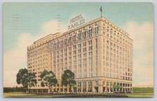 Vintage 1955 Kahler Hotel Rochester Minnesota Linen Postcard CT Art-Colortone picture