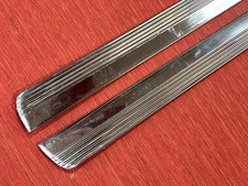1952-1954 Ford stainless rocker trim molding, left right pair, hot rat rod picture