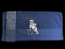 Yale University Caddy Towel / 44in x 24 in (43k Stitches) Navy Blue picture