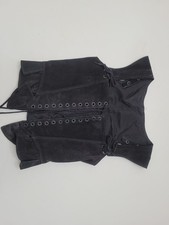 Premium Renaissance Leather Bodice Adjustable Shoulder Straps picture