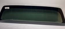 Fit 2017-2025 Nissan Titan 4 Door Stationary Back Glass Window w/ Heat Tinted picture