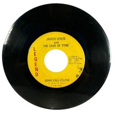 James Lewis & The Case of Tyme Some Call It Love Manifesto Legend 45 RPM 7