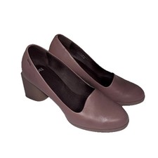 Camper Purple Block Heel Size 38 No Box Good Condition picture