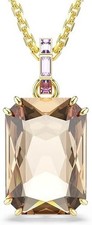 Swarovski 5725752 NEW Women's Necklace Millenia Octagon Cut Caramel Gold-Tone picture