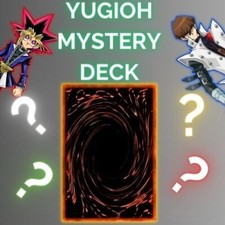 A Bad MYSTERY Yugioh Deck ( NOT TOURNAMENT READY ) READ DESCRIPTION  picture