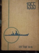 Rare 1955 U.S.S. Iowa BB-61 Mediterranean Cruise Book picture