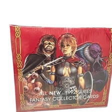 1992-TSR-2nd Ed. Advanced Dungeons & Dragon Fantasy Collector Cards-Sealed Box picture