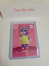 SUPER SALE MEGAN # 426 Animal Crossing Amiibo Card SERIES 5 MINT NEVER SCANNED picture