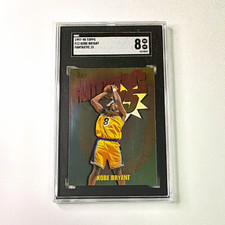 Topps Kobe Bryant Lakers 1997-98 Topps Fantastic 15 Insert #F12 SGC 8 picture