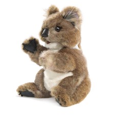 NEW PLUSH SOFT TOY Folkmanis 3057 Australian Koala Hand Puppet picture