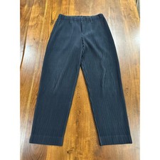 Homme Plisse Issey Miyake Pleated Trousers Navy Blue Size 3 picture