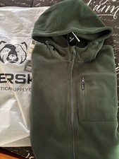 BAERSkin / Tactical Hoodie 4.0 Fleece Jacket / Men's 2XL / Dark Green/BRAND NEW picture