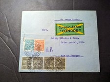 1929 Brazil Airmail Cover Porto Alegre to Rio De Janeiro via Condor picture