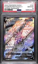 2022 Pokemon Astral Radiance 167 Original Forme Palkia V UR FA PSA 10 GEM MT picture