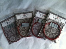 ChiaoGoo TWIST RED Interchangeable Knitting Cables MPN 7508 - 7550 picture