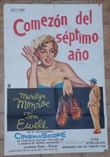 Afiche original -THE SEVEN YEAR ITCH- MARILYN MONROE - 1955 -75 X110 picture