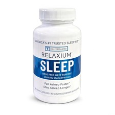 60 Vegan Capsules Relaxium Drug Free Sleep Support Supplement picture