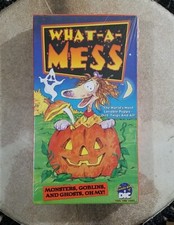 What-A-Mess: Monsters, Goblins, and Ghosts, Oh My (VHS, 1996) New Sealed. BVHV picture