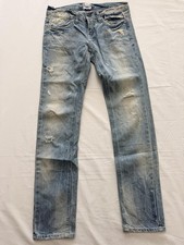 Nikisix Denim Premium Vintage Straight Jeans Womens 26 Blue Light Wash 26x29 picture