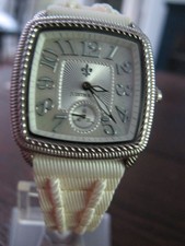 Judith Ripka Silver Tone Square 