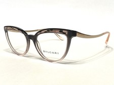 Women's Bvlgari Eyeglasses Frames BV4165 5449 Black to Pink Fade 51/18~140 NEW picture