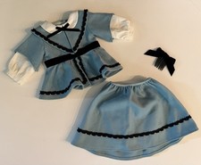 American Girl Beforever Addy School Outfit One Hair Comb Very Good Condition picture