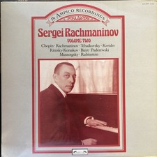 Sergei Rachmaninoff Volume Two Ampico Recordings L’oiseau Lyre Vinyl LP picture