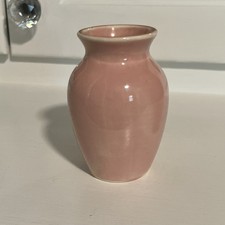 RARE Vintage Lu-Ray Pastels Sharon Pink Urn Vase - EXC Condition picture