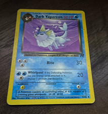Wizards of the Coast Pokemon TCG Dark Vaporeon 45/82 Uncommon EN 60HP picture