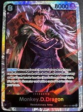 Monkey.D.Dragon OP12-094 SR ONE PIECE Tcg Card Game NM BLACK picture