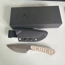 Kansept Knives Flank Fixed Knife 3.75″ Full Tang D2 Tool Steel Blade G10 Handle picture