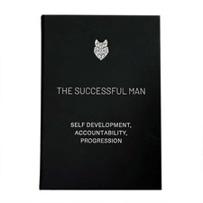 The Successful Man Journal Self Development Accountability Progress Notebook picture