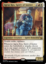 x1 Agrus Kos, Spirit of Justice MKM MTG 184 MYTHIC M/NM 1x picture