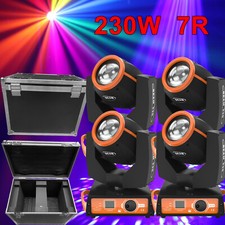 2pcs 7R Sharpy 230W Zoom Moving Head Beam Light 8 Prism DJ Lighting Flight Case picture
