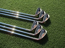 PING G10's Red Dot PING AWT Stiff Flex Steel 5-PW Matching #'s RH GOOD CONDITION picture