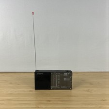 Vintage Sony FM/AM Hand Held Radio/Alarm (VX-1W) (Tested & Works) picture