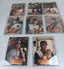 1994 Donruss Studio Heritage Collection Complete 8 Card Insert Set Thomas Bonds picture