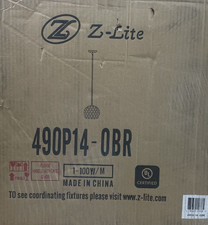 Z-Lite 490P14-OBR Chloe 14