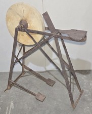 Antique Pedal Forged Iron Frame 17