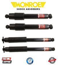 Front & 2 Rear Shocks Monroe Reflex Monotube for Chevy GMC K1500 1988-1999 picture