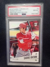 2018 Chronicles Shohei Ohtani Prestige RC Holo Silver #/199 Angels Psa 9 picture