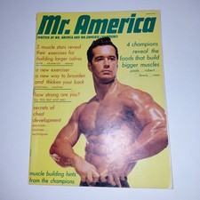 Mr. America March 1965 Steve Reeves, Betty Weider, Yvon Brunet, Freddy Ortiz picture