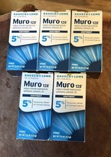 5 Pk. Bausch & Lomb MURO 128 Ointment 5% (1/8 Oz | 3.5g) Exp. 04/2028 picture