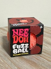 AUTHENTIC Schylling NeeDoh Flower Power Orange Squishy Squeeze Toy NEW picture