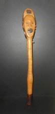 OLD AFRICAN SCEPTER / MACE ETHNIE LUVALE-IWENA TCHOKWE, CIRCA 1930/40 AXE picture