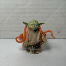 Vintage 1980 Kenner Star Wars ESB Yoda W/ Orange Snake Complete Original  picture