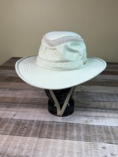 Tan Khaki Tilley Endurables Sun Hat Size 7 5/8 The Airflo Hat Safari Packable picture