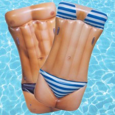 2-Pack JETSUP 2in1 Man/Woman Pool Float Raft Swimming Indoor Outdoor Beach Toy  picture